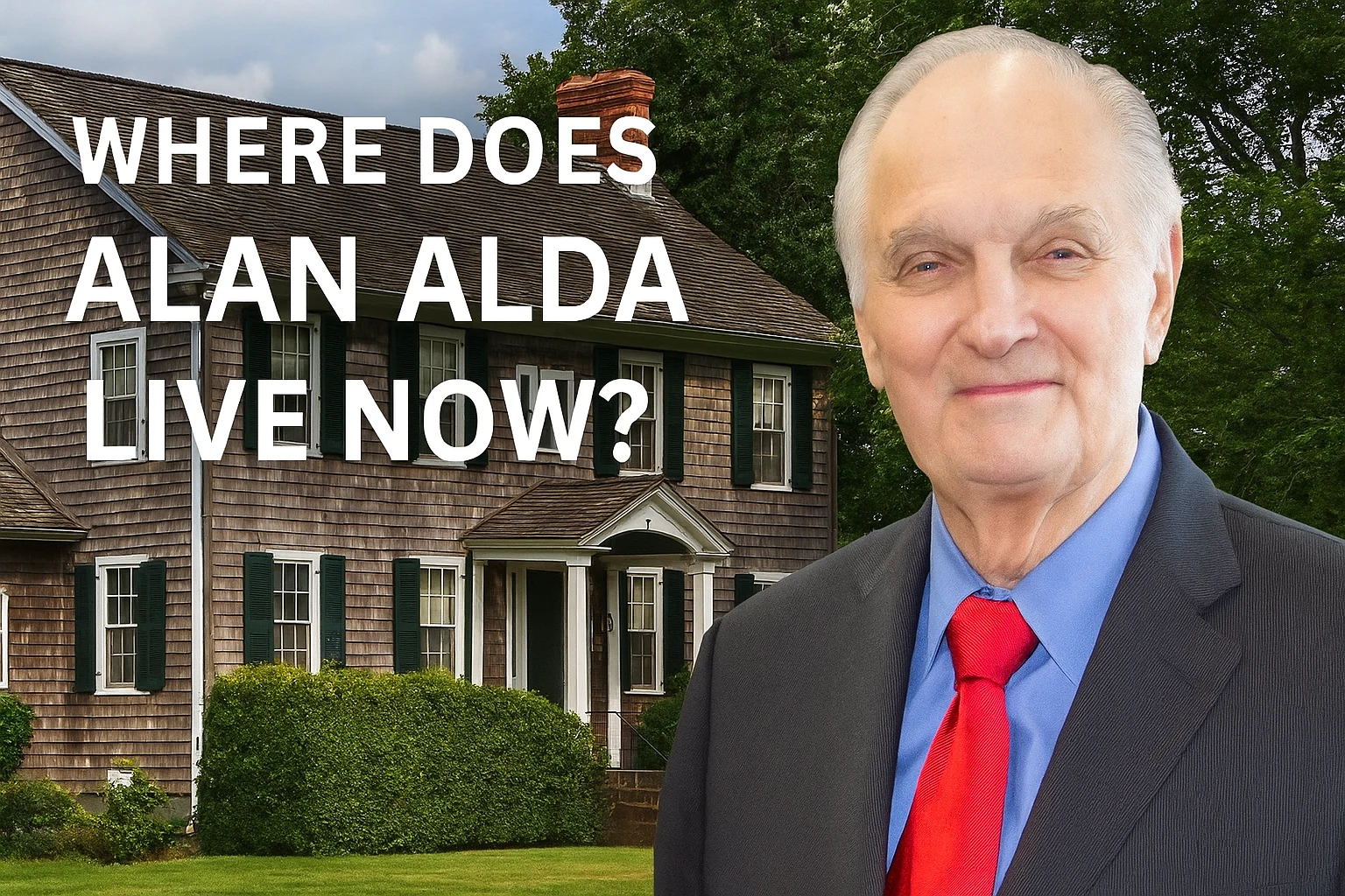 Where Does Alan Alda Live Now? Inside His Hamptons Home in Water Mill