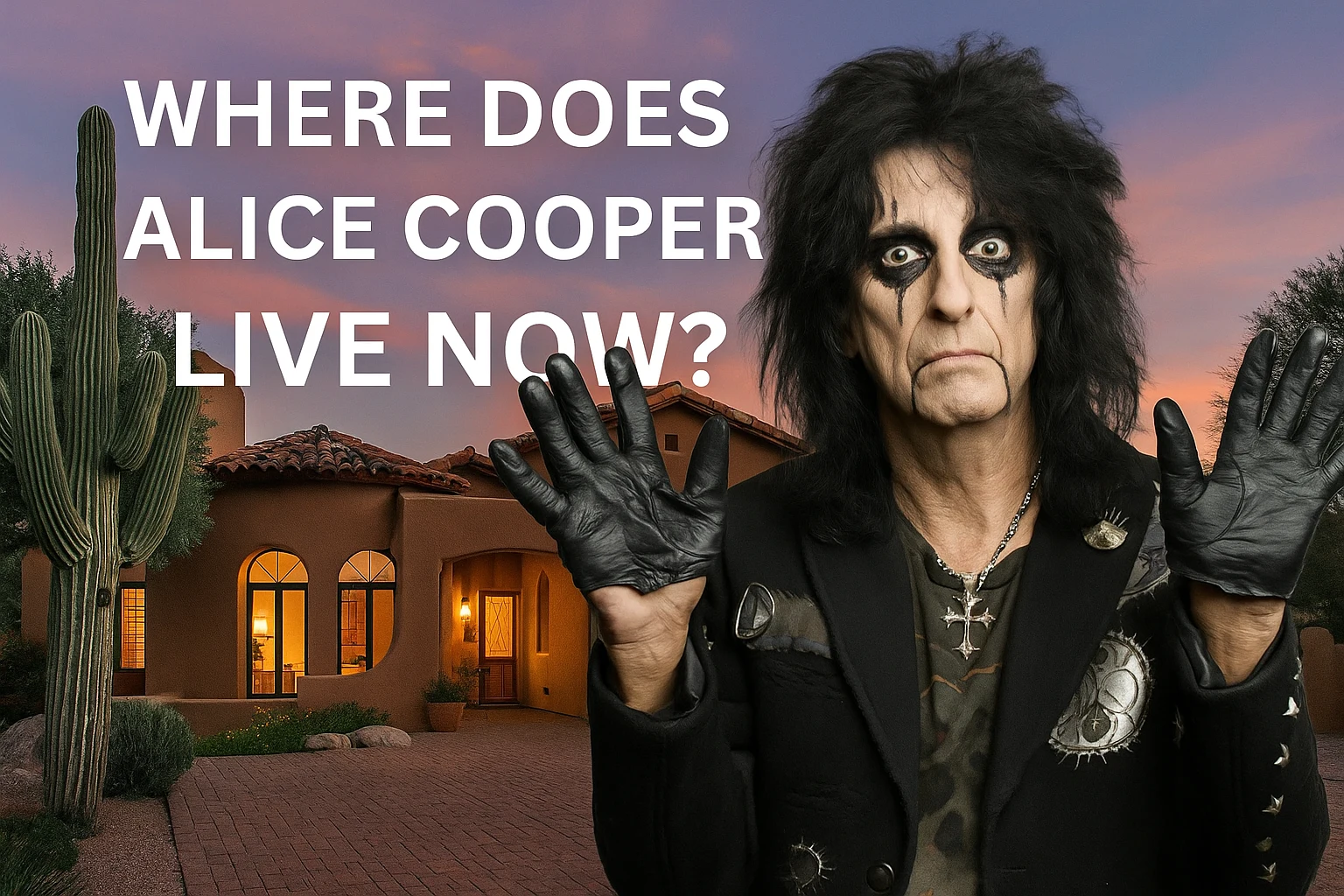 Where Does Alice Cooper Live Now? Inside His Arizona Home in Paradise Valley