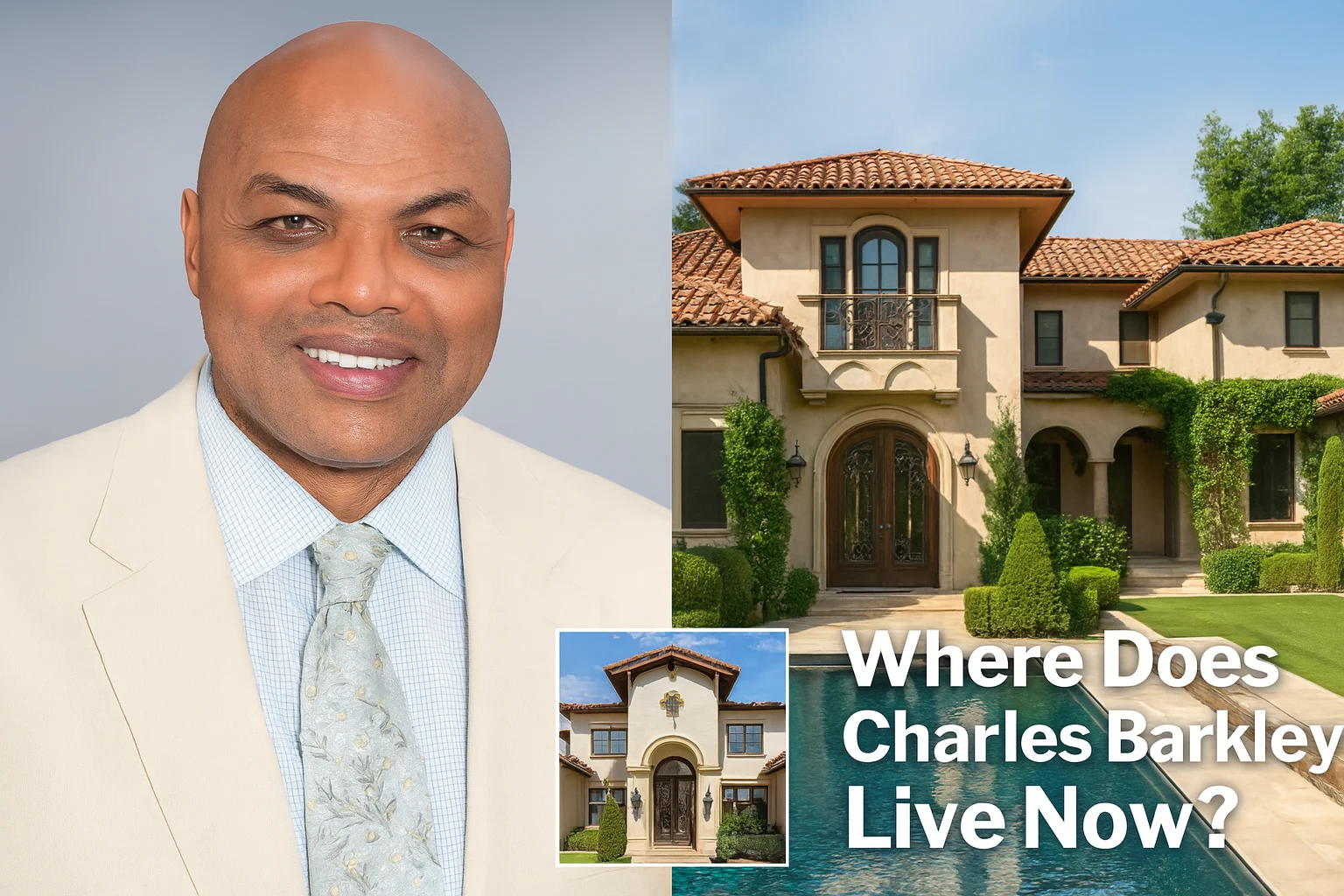 Where Does Charles Barkley Live Now? Inside His Arizona Mansion