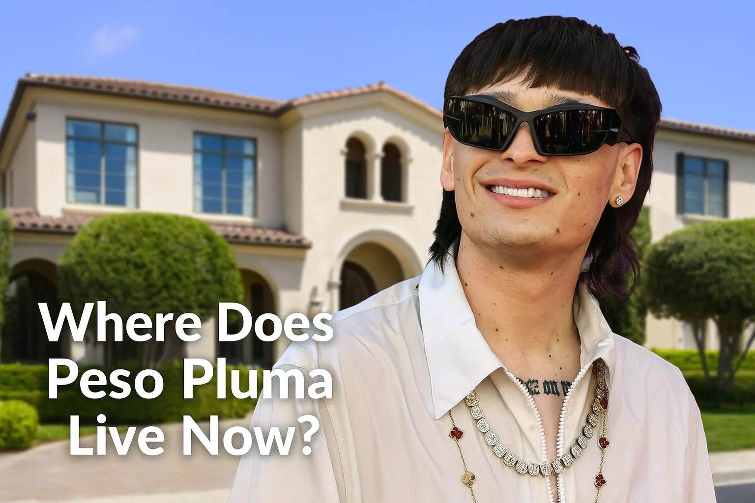 Where Does Peso Pluma Live Now? Inside His $6.4M Newport Coast Mansion