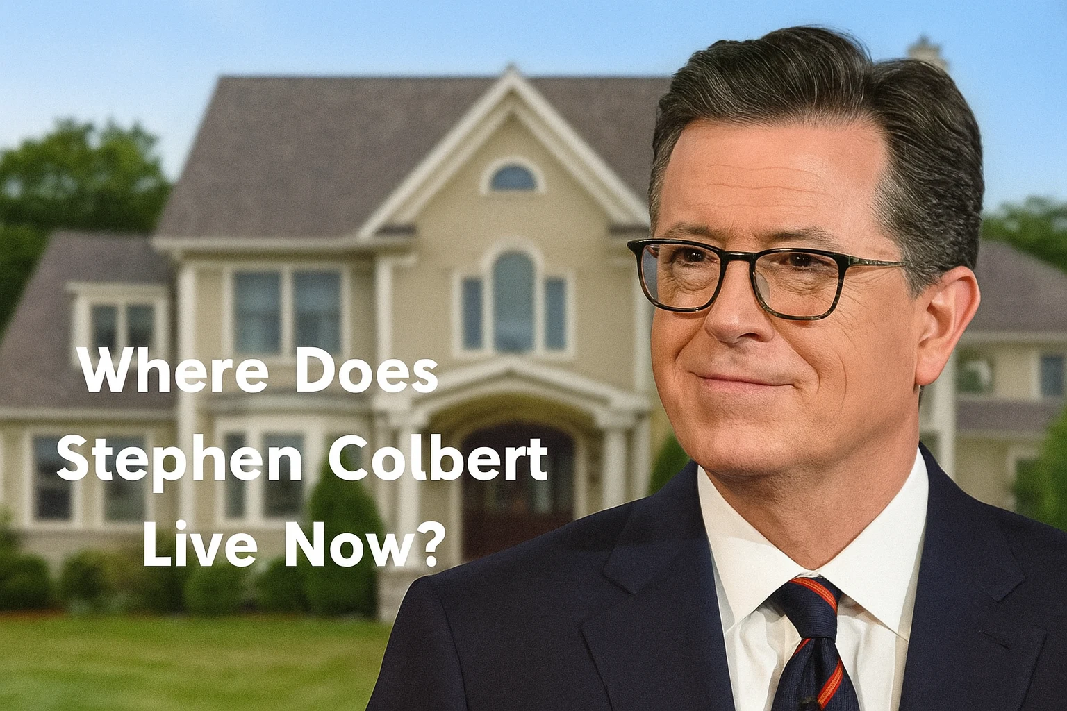 Where Does Stephen Colbert Live Now? Inside His Montclair, NJ Home