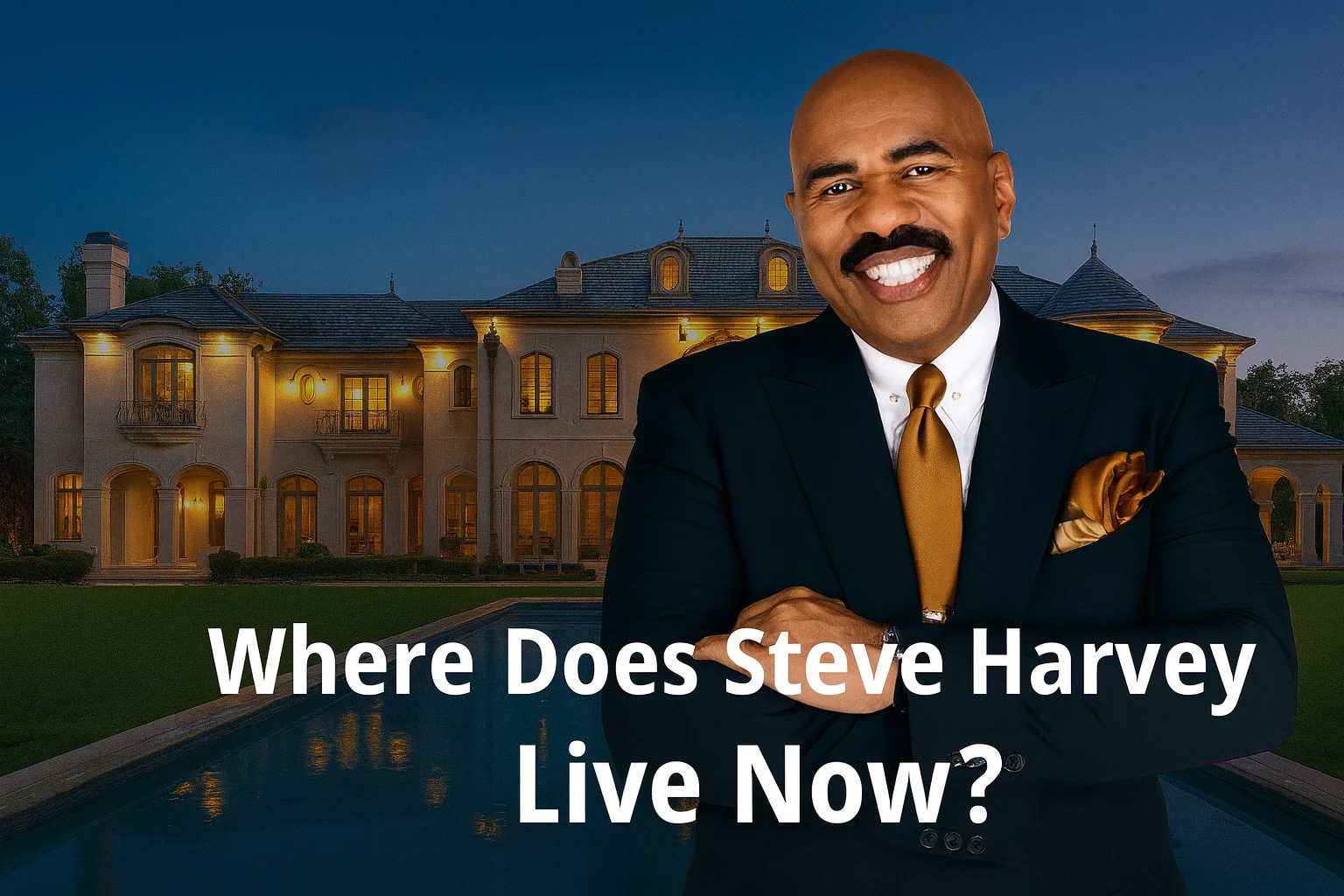 Where Does Steve Harvey Live Now? Inside His $15 Million Atlanta Estate (2025)