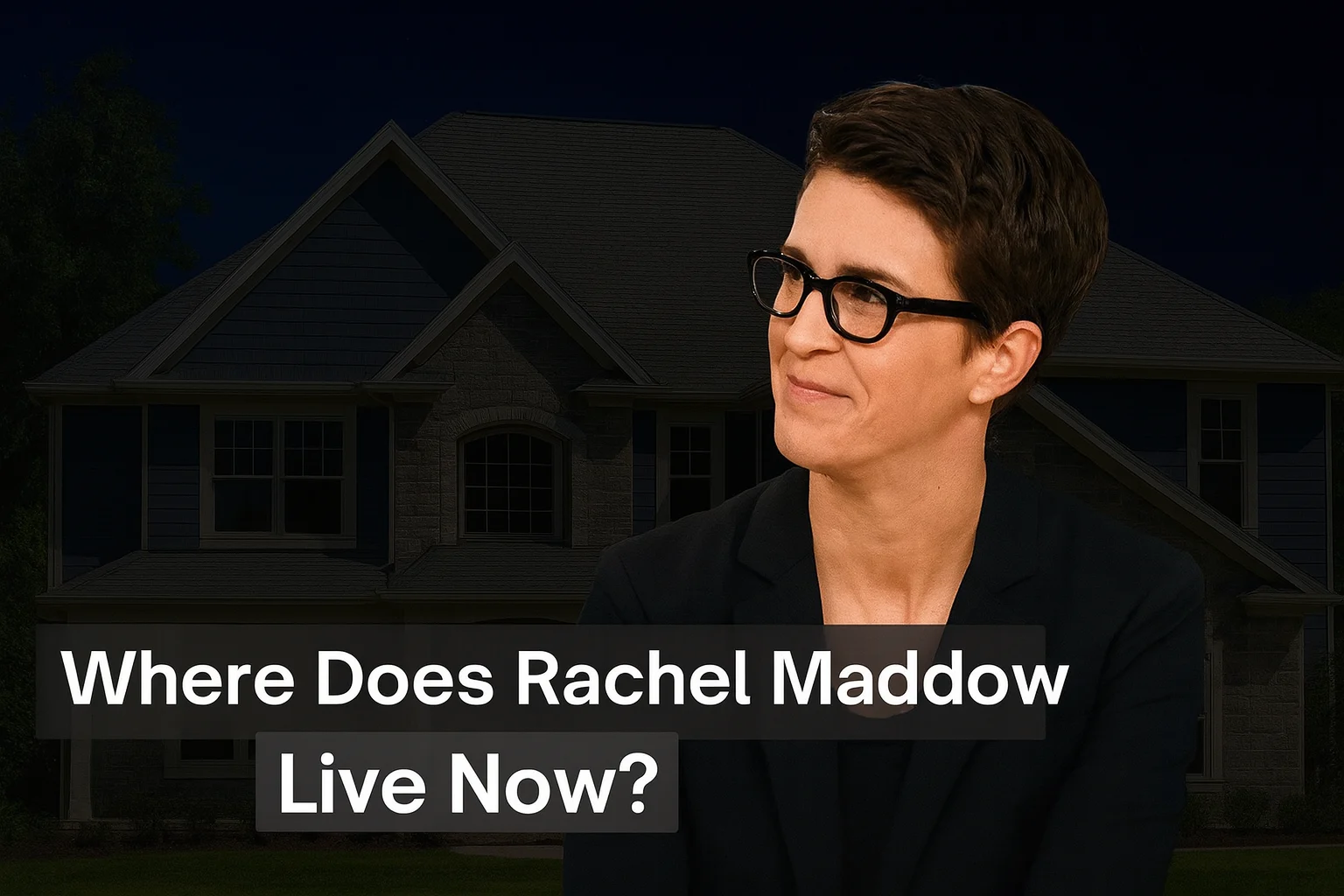 Where Does Rachel Maddow Live Now? Inside Her Massachusetts Home