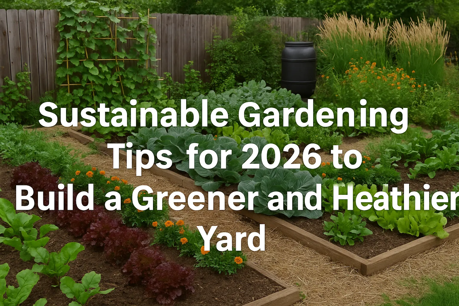 Sustainable Gardening Tips for 2026 to Build a Greener and Healthier Yard