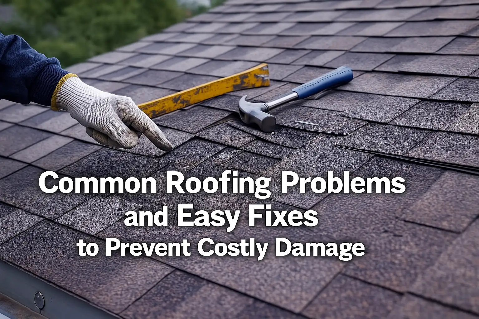Common Roofing Problems and Easy Fixes to Prevent Costly Damage