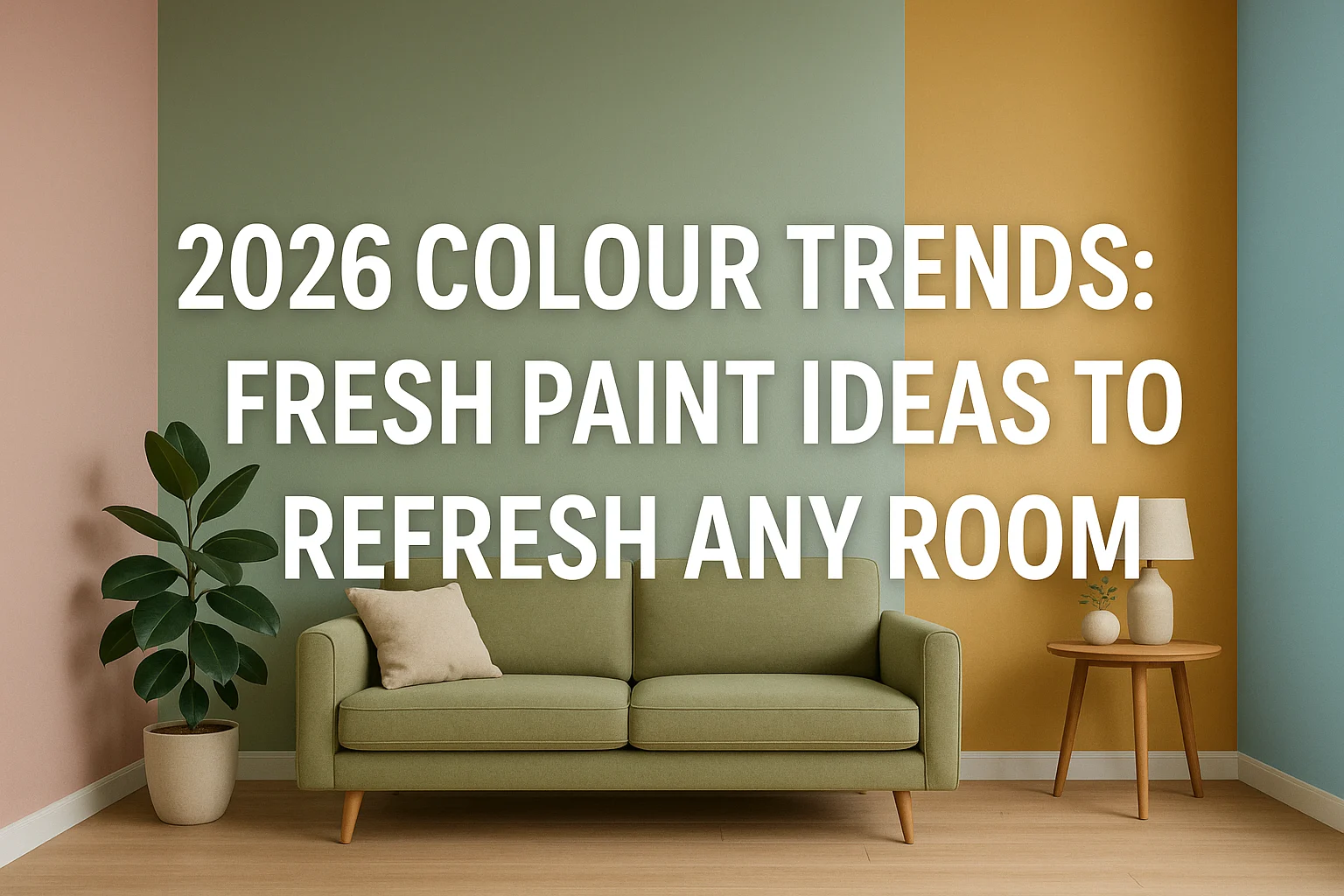 2026 Colour Trends: Fresh Paint Ideas to Refresh Any Room