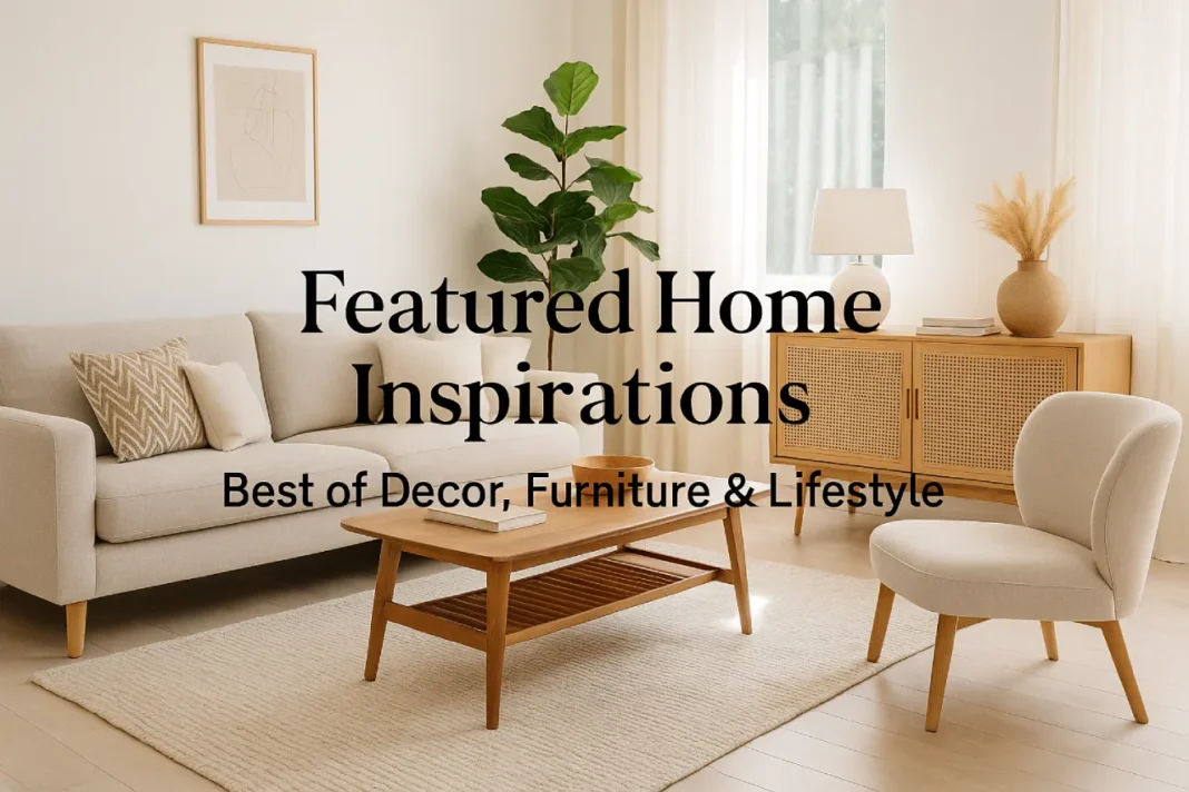 Featured Home Inspirations – Best of Decor, Furniture & Lifestyle