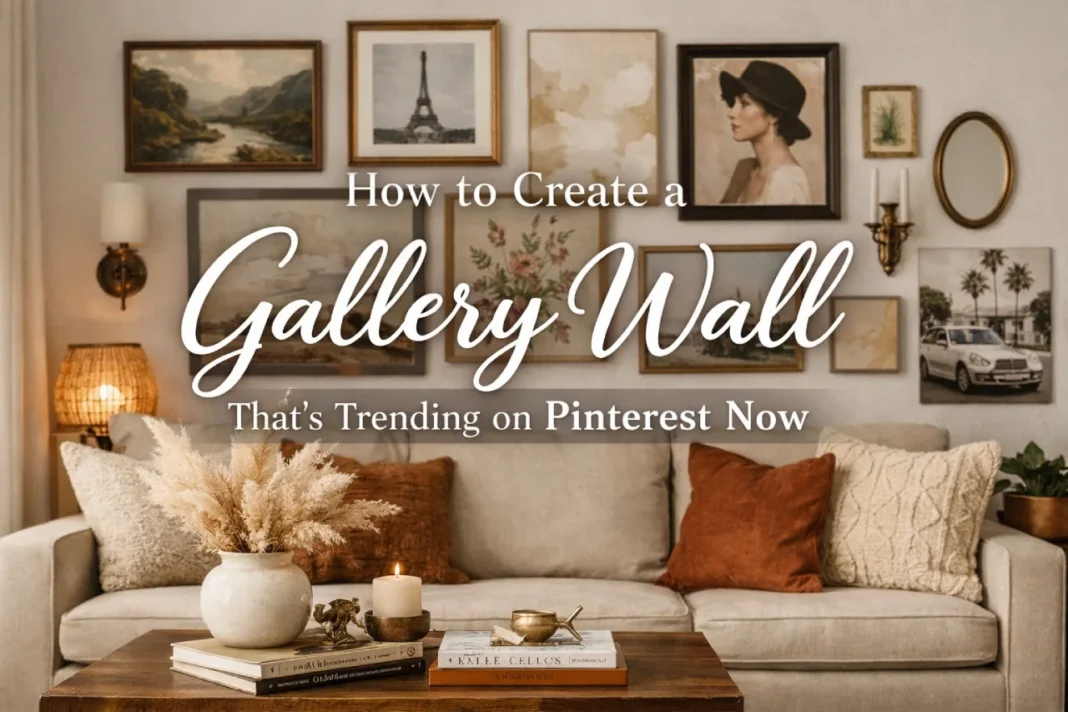 How to Create a Gallery Wall That’s Trending on Pinterest Now