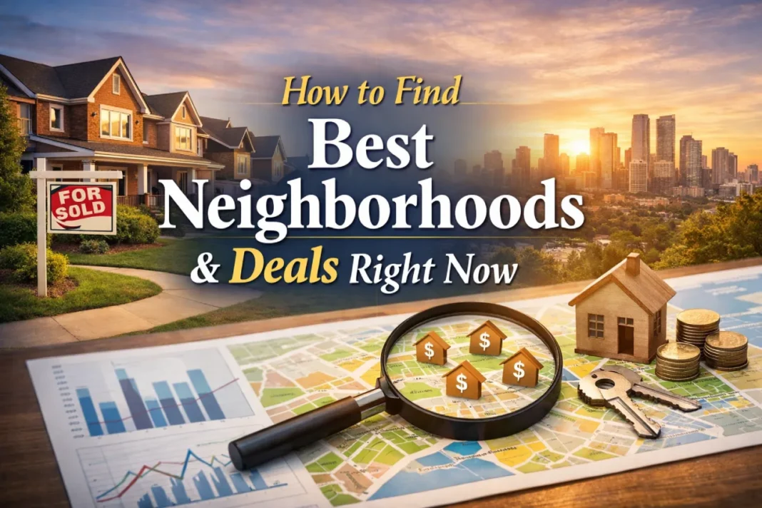 How to Find Best Neighborhoods & Deals Right Now