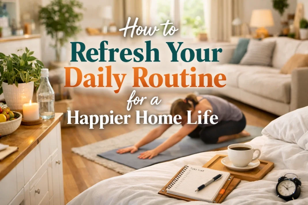 How to Refresh Your Daily Routine for a Happier Home Life