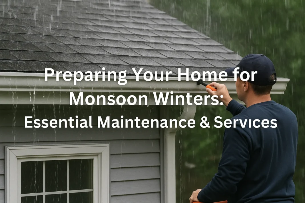 Preparing Your Home for Monsoon Winters: Essential Maintenance & Services