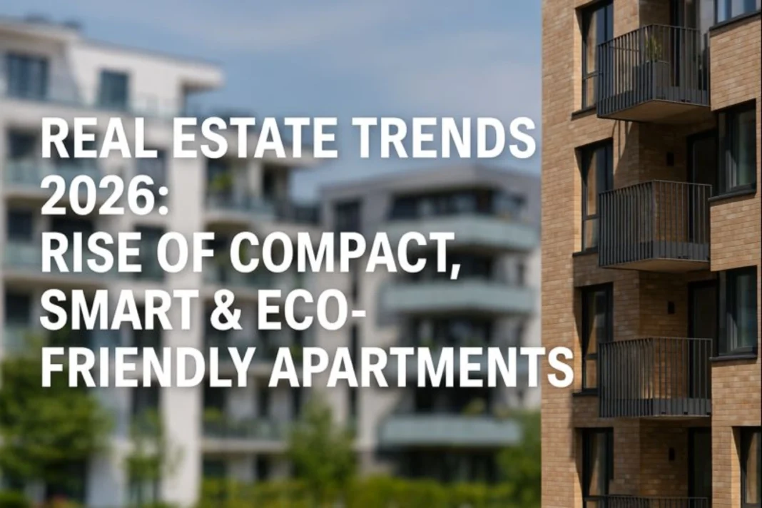 Real Estate Trends 2026: Rise of Compact, Smart & Eco-Friendly Apartments