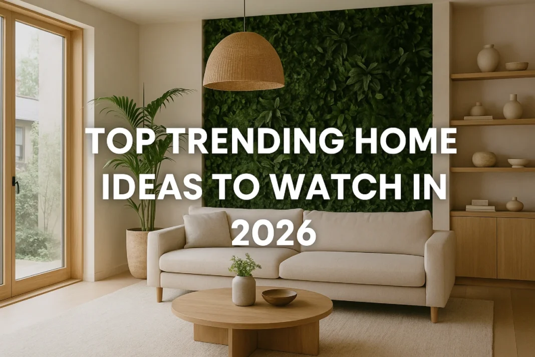 Top Trending Home Ideas to Watch in 2026