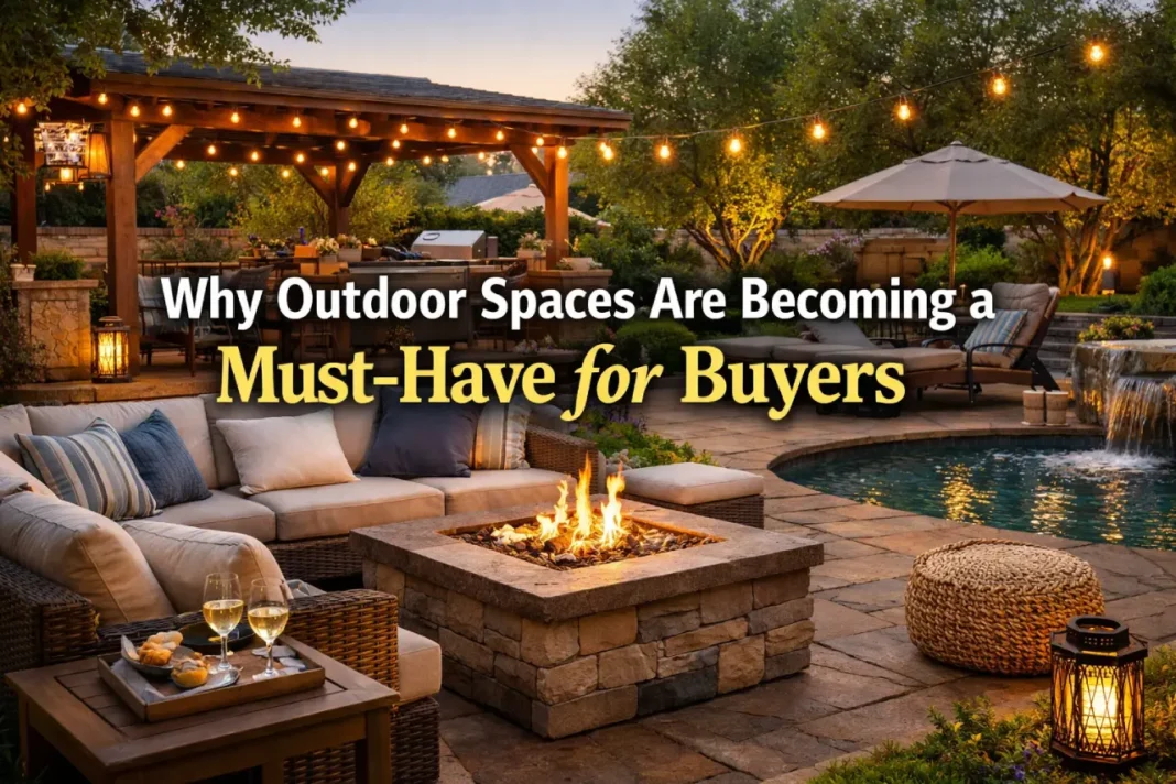 Why Outdoor Spaces Are Becoming a Must-Have for Buyers